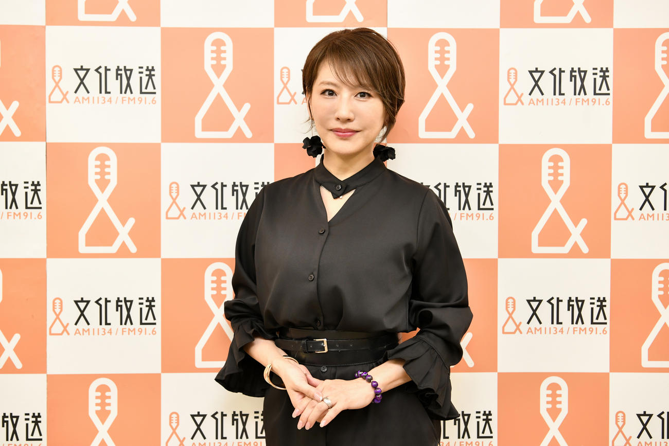 「第二十回　声優アワード授賞式」アンバサダーへの抱負を語る朴璐美（C）文化放送