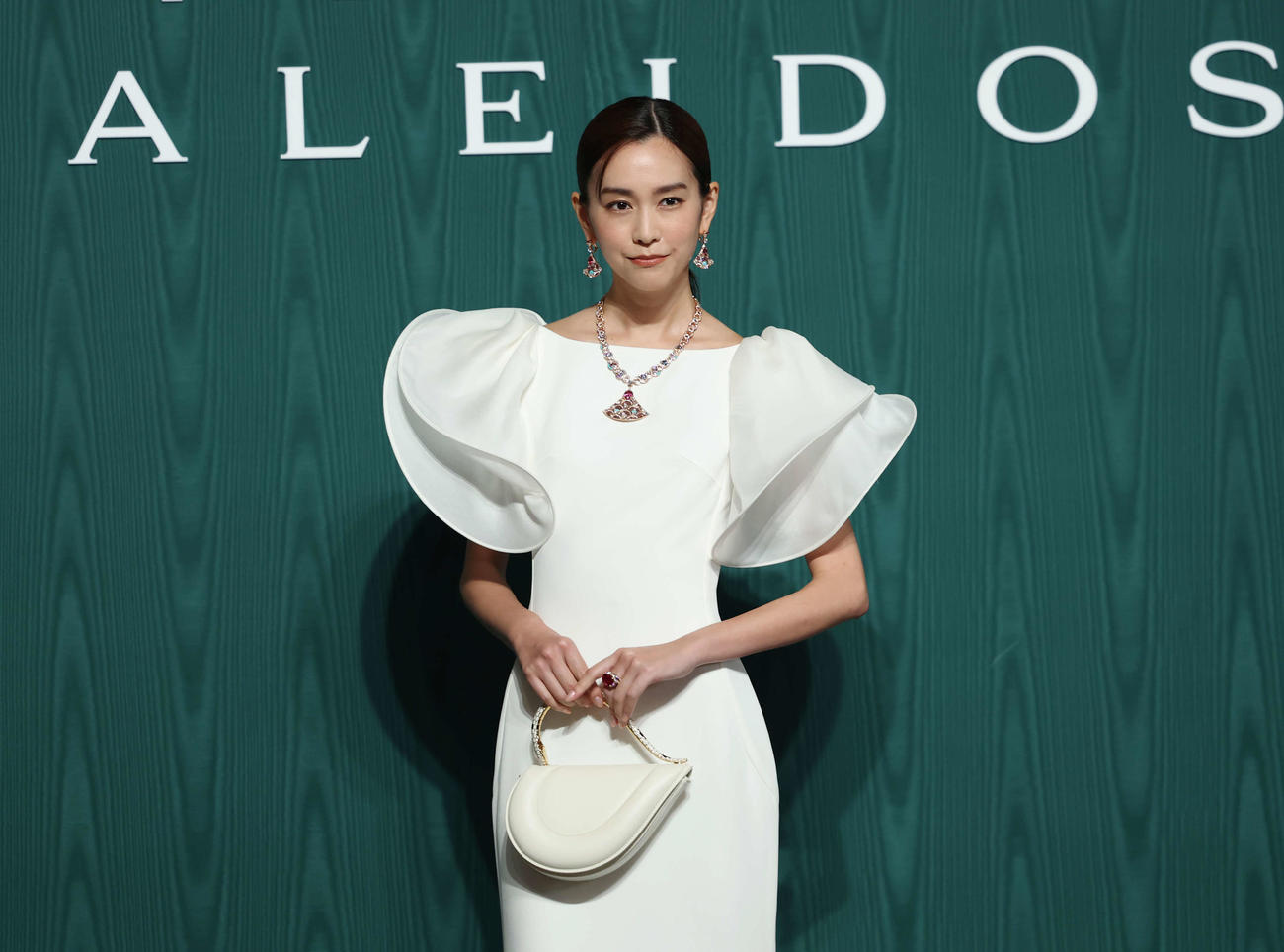 オープニングデイ　フォトコールに出席した桐谷美玲（撮影・増田悦実）
