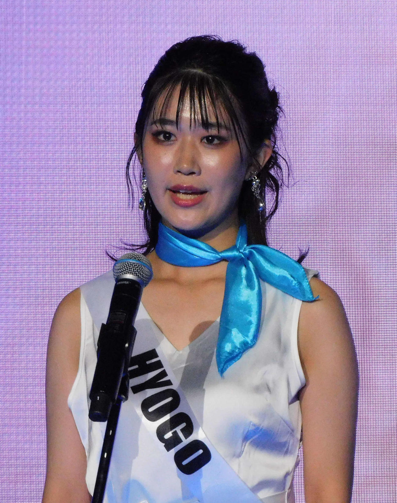 ミスユニバーシティ兵庫代表の和根崎颯美さん