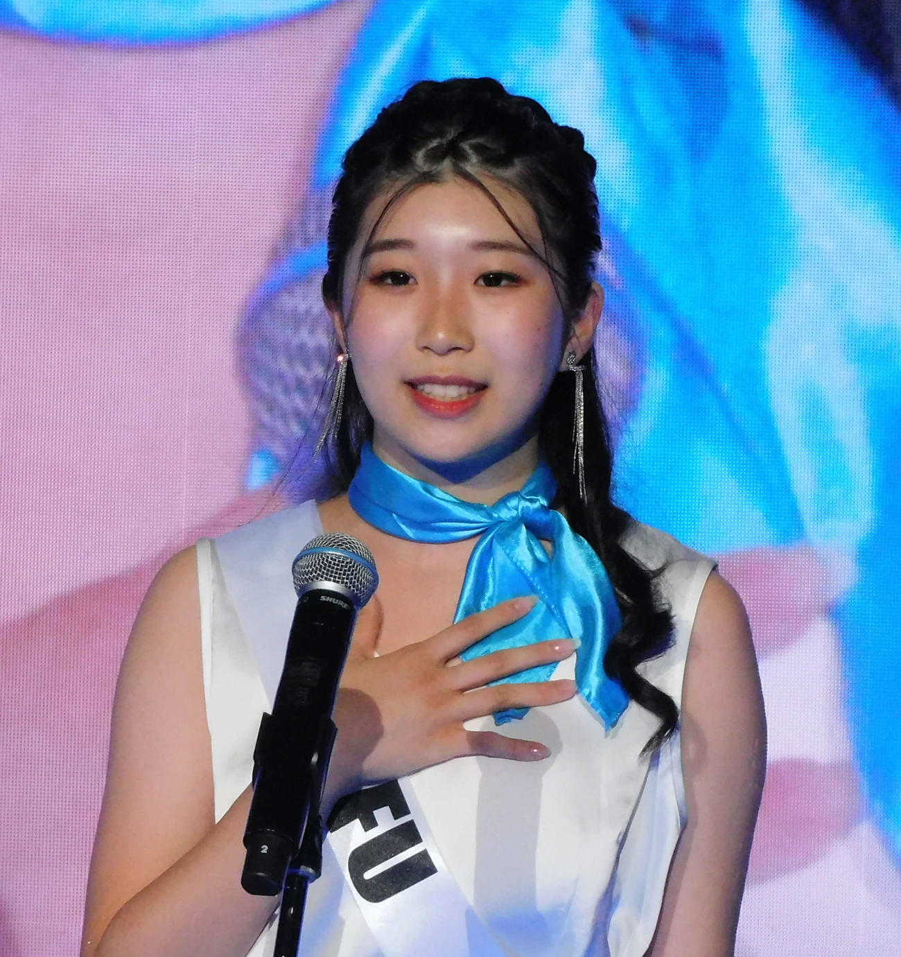 ミスユニバーシティ岐阜代表の高塚雅姫さん