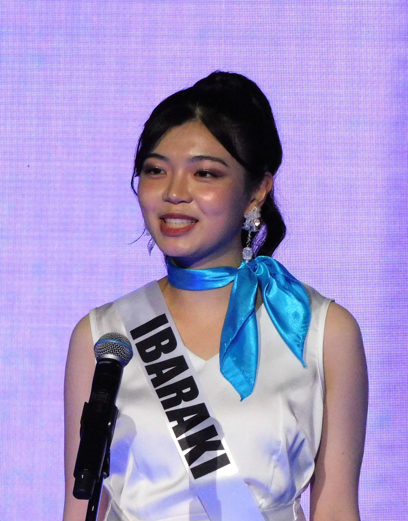 ミスユニバーシティ茨城代表の加藤菜々海さん