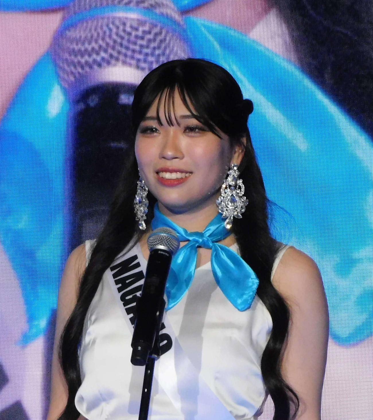 ミスユニバーシティ長野代表の菅原萌さん