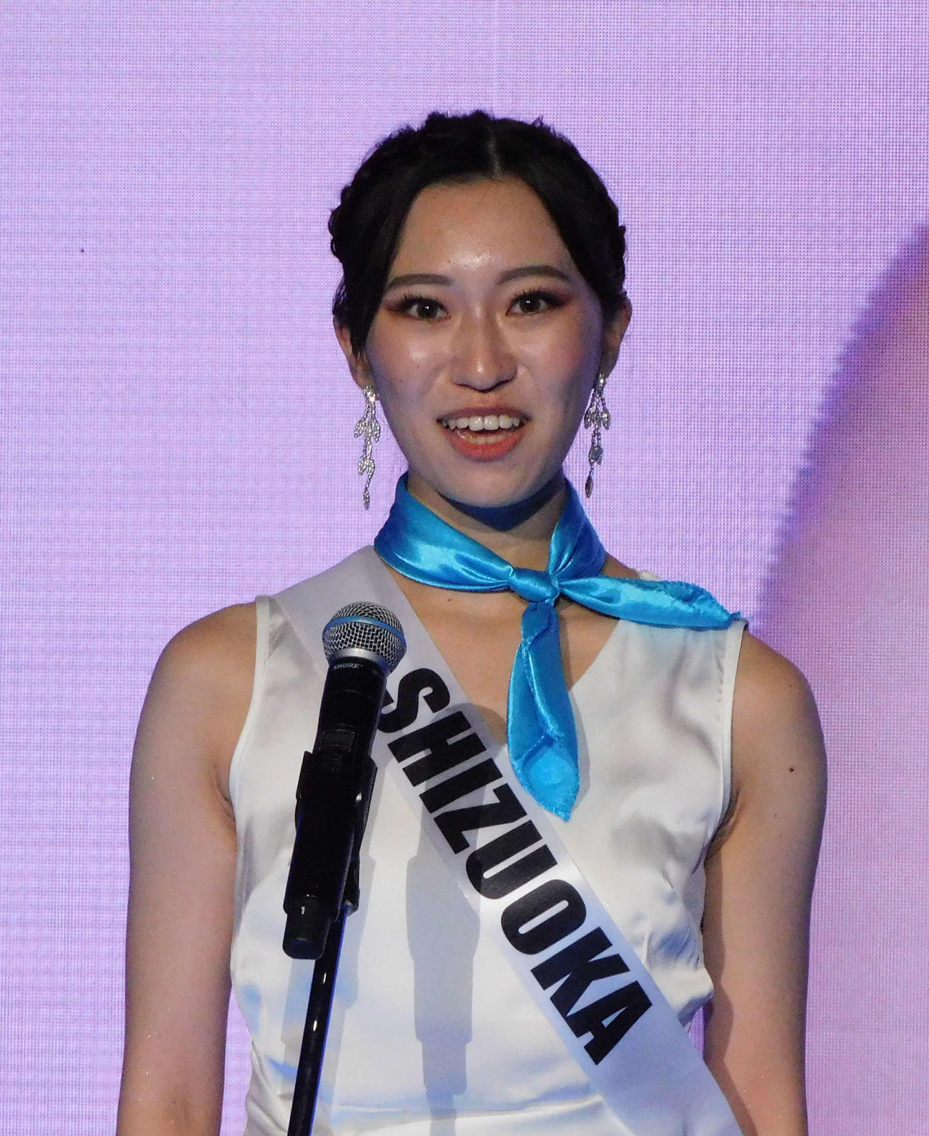 ミスユニバーシティ静岡代表の山本桃花さん