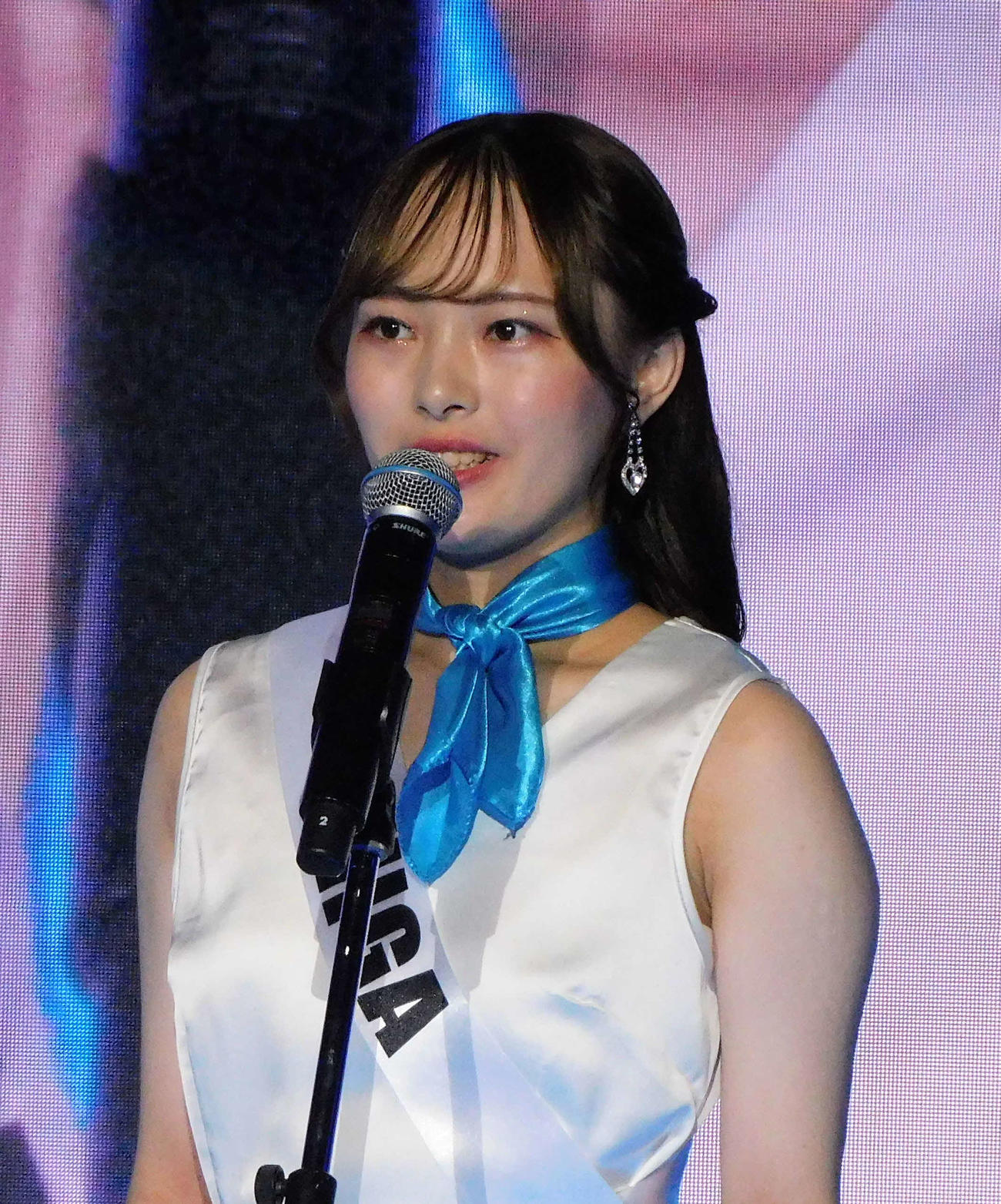 ミスユニバーシティ滋賀代表の山村珠生さん