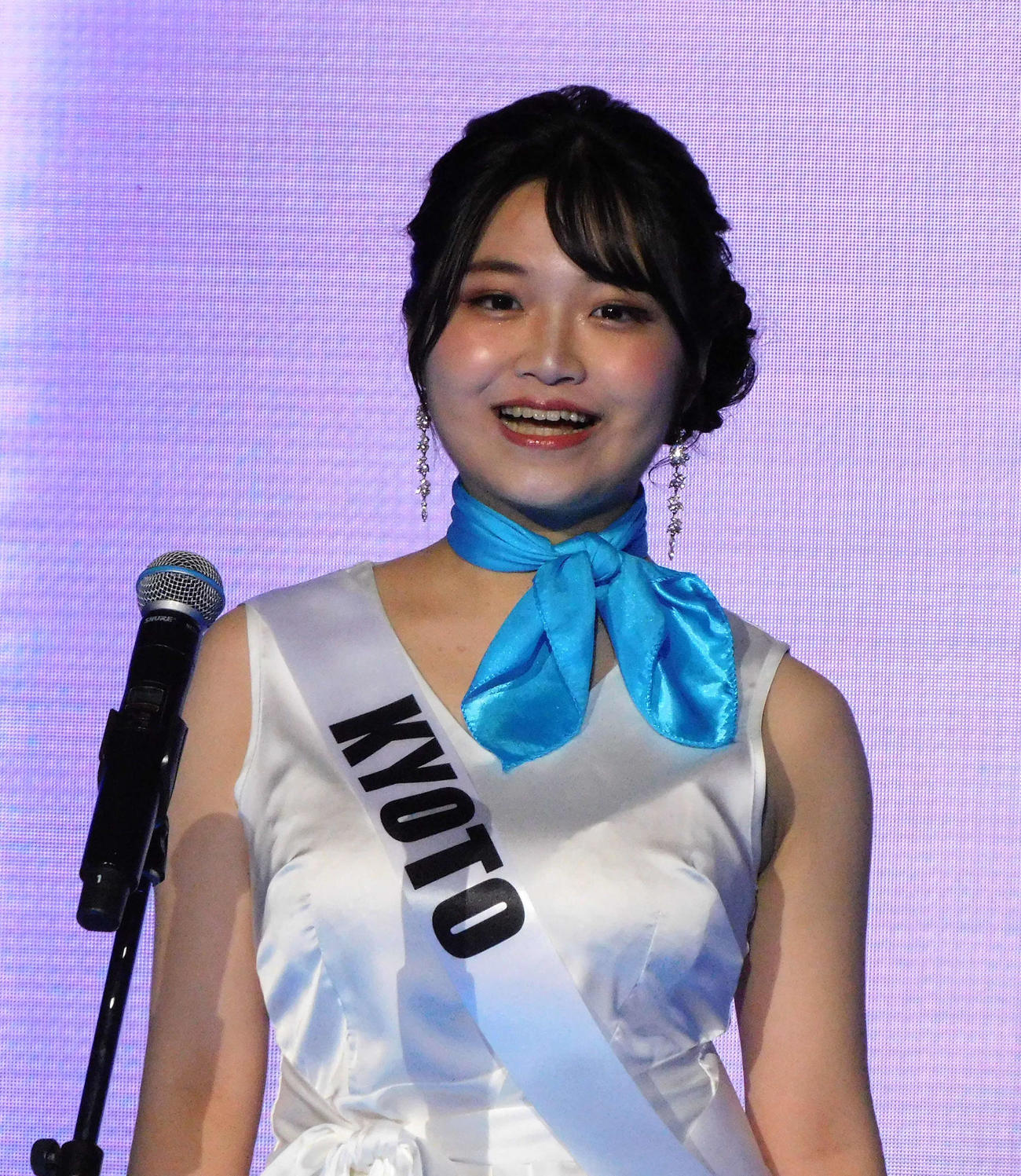 ミスユニバーシティ京都代表の一条美輝さん