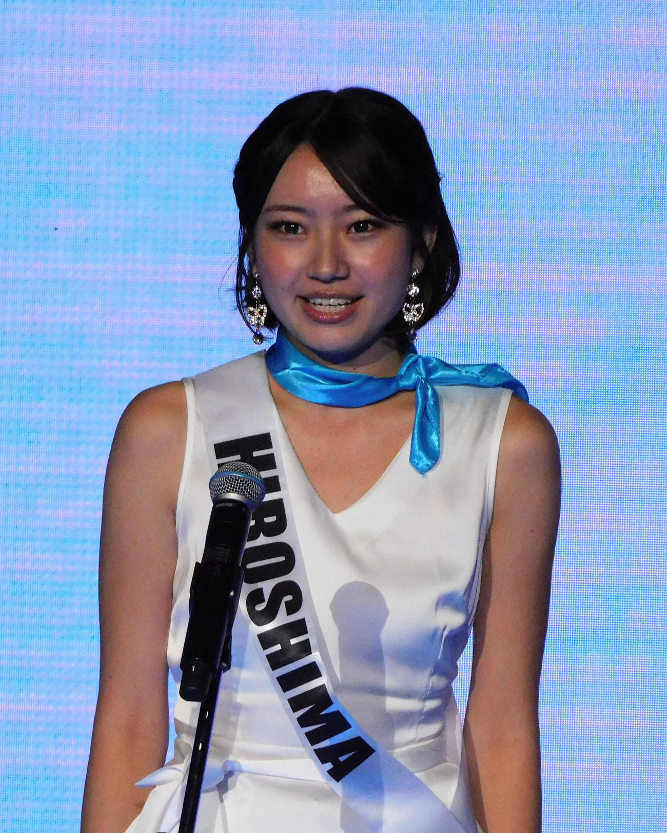 ミスユニバーシティ広島代表の平田詩奈さん