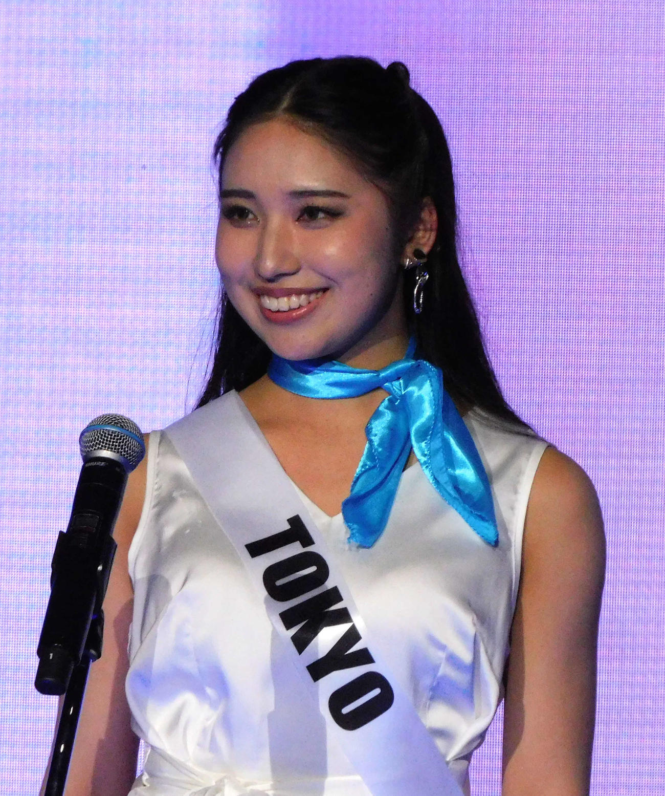 ミスユニバーシティ東京代表の柏木麻央さん