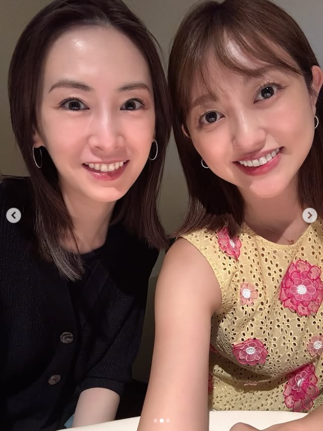 菊地亜美のインスタグラムから