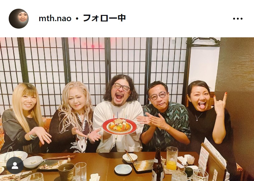 ナヲのインスタグラムから