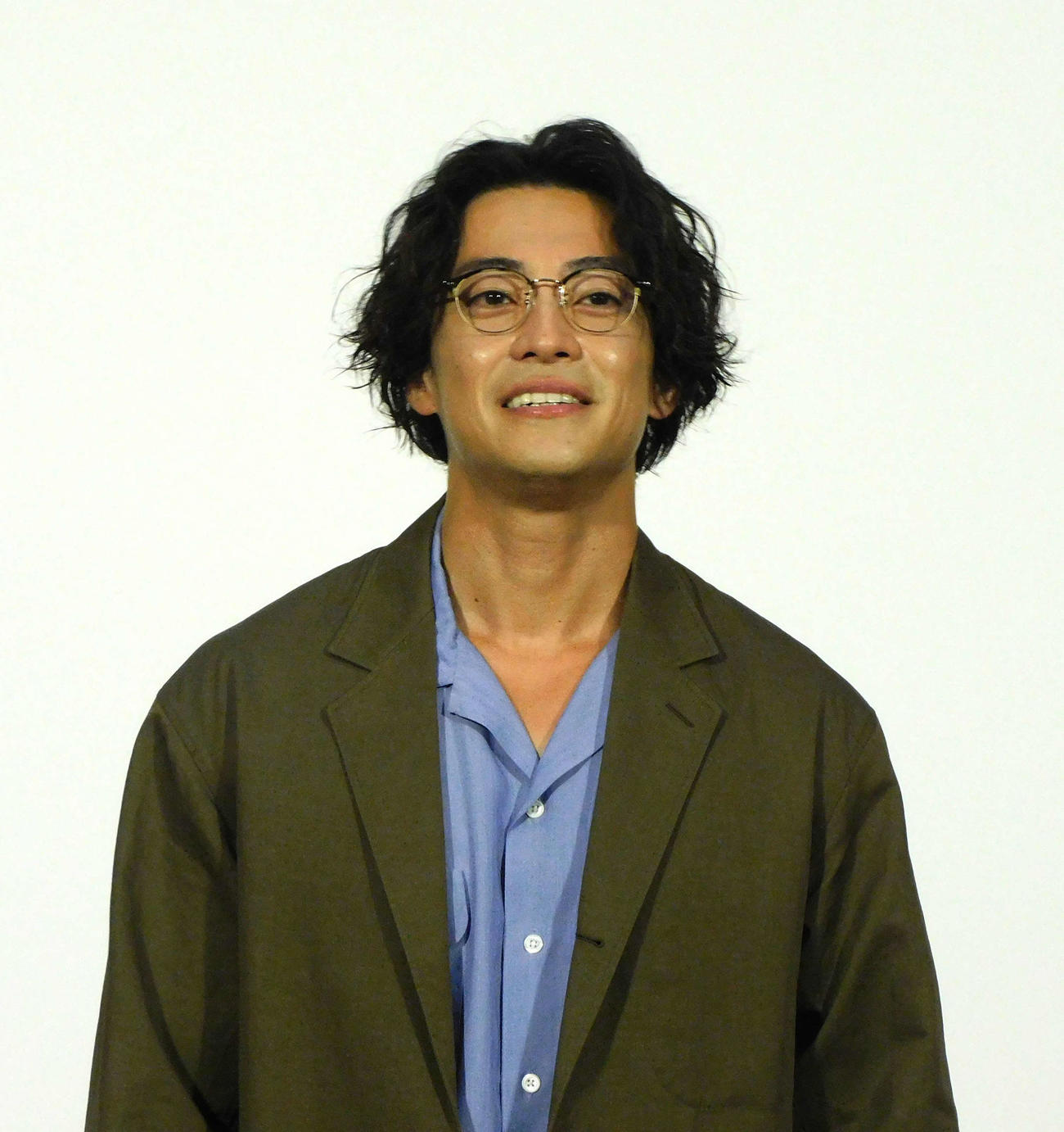 「ドラマ10『シバのおきて～われら犬バカ編集部～』」の完成試写会に登場した大東駿介（撮影・寺本吏輝）