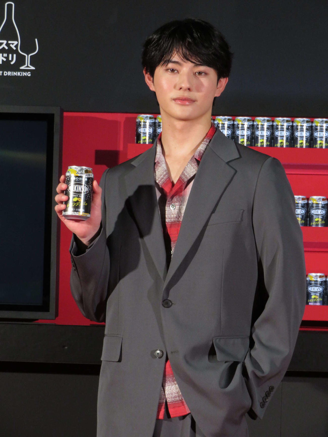 「WILKINSON　タグソバーナイト」オープニングイベントに出席した劇団EXILE前田拳太郎（撮影・村上幸将）