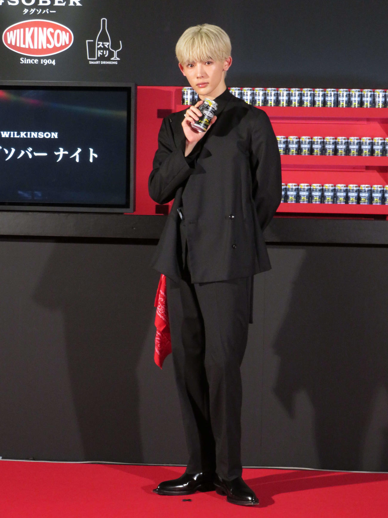 「WILKINSON　タグソバーナイト」オープニングイベントに出席したNOA（撮影・村上幸将）
