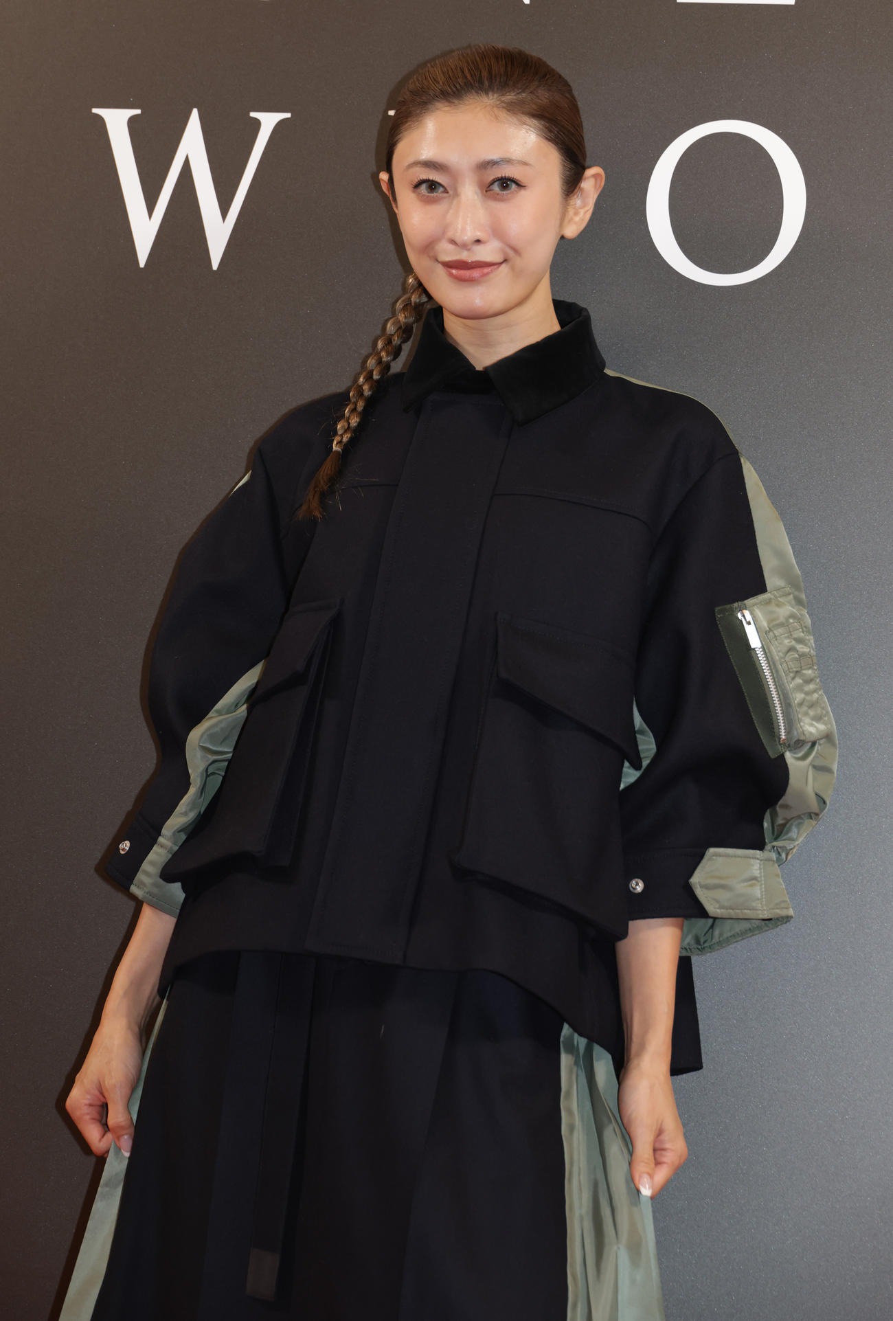 バーニーズ　ニューヨークのイベントに出席した山田優（撮影・中島郁夫）