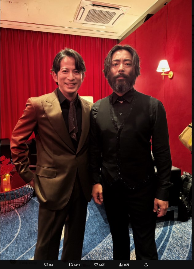 岡田准一のXから