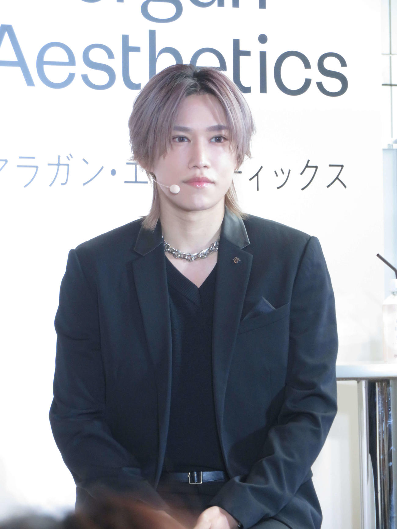 「お肌見Salon」発表会にゲスト出演したKis－My－Ft2千賀健永