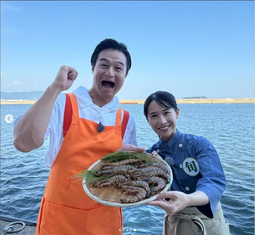 島津咲苗アナウンサーのインスタグラムから