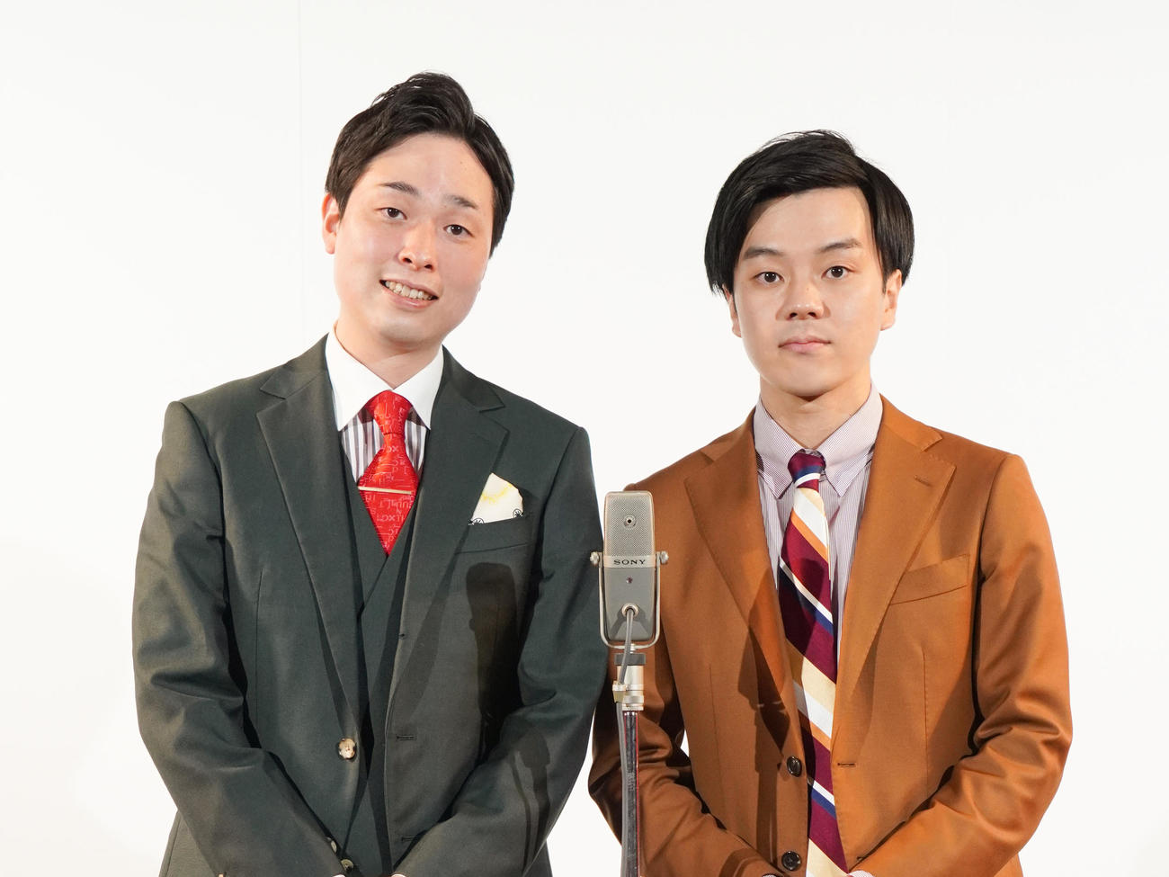 ストレッチーズの福島敏貴（左）と高木貫太