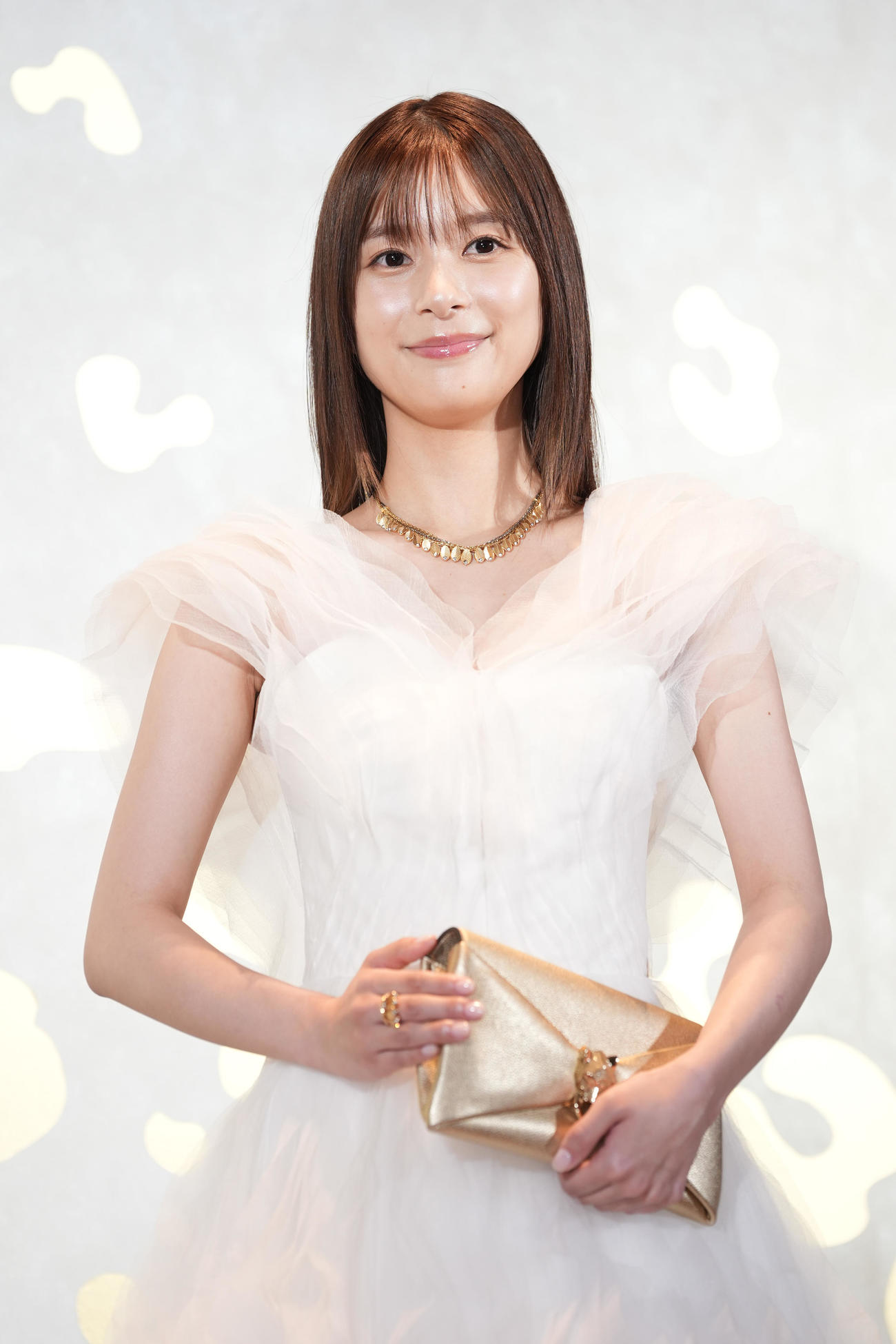 「カルティエ　銀座4丁目ブティック」オープニングイベントに登壇した芳根京子（撮影・鈴木みどり）