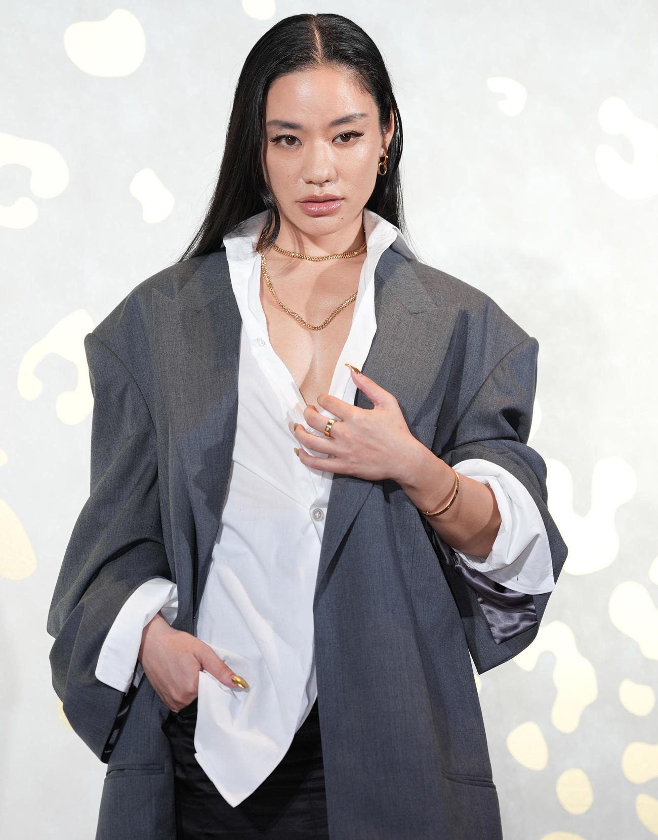 「カルティエ　銀座4丁目ブティック」オープニングイベントに登壇したAwich（撮影・鈴木みどり）