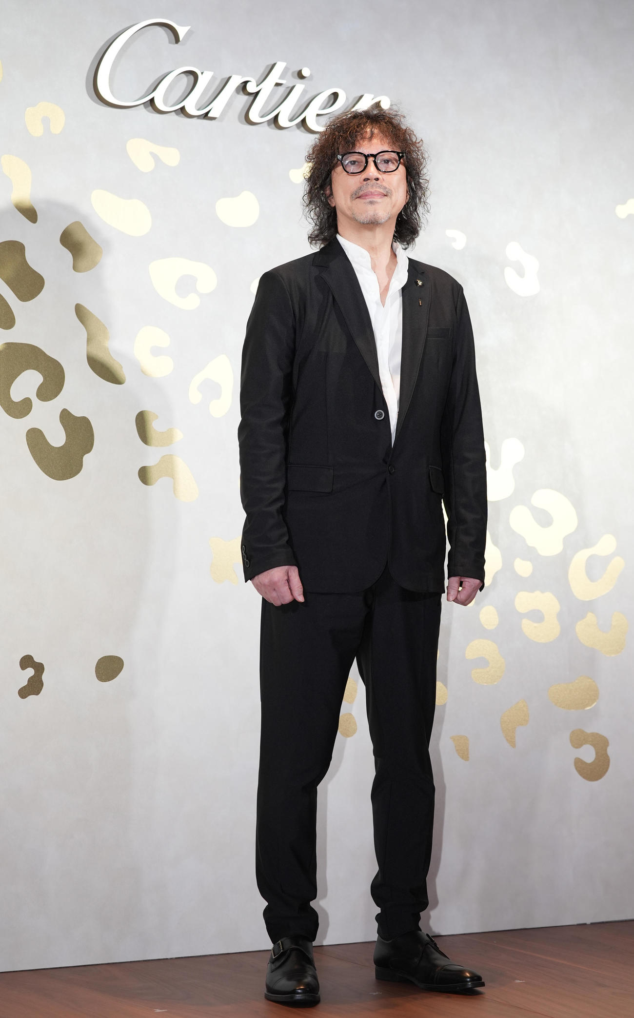 「カルティエ　銀座4丁目ブティック」オープニングイベントに登壇した浦沢直樹＝2025年9月18日
