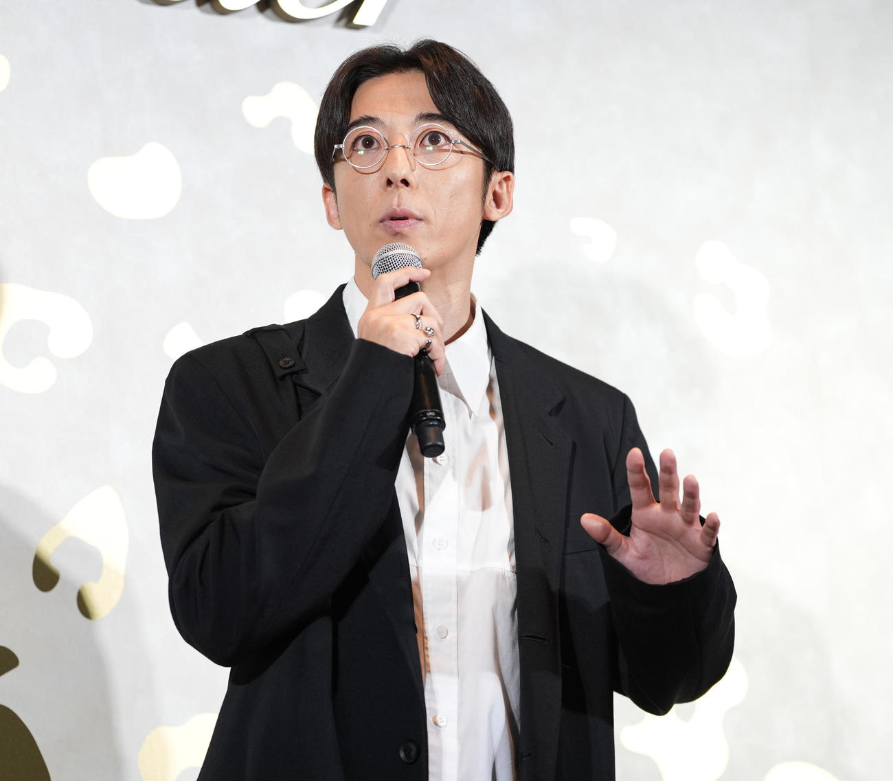 「カルティエ　銀座4丁目ブティック」オープニングイベントに登壇した高橋一生（撮影・鈴木みどり）