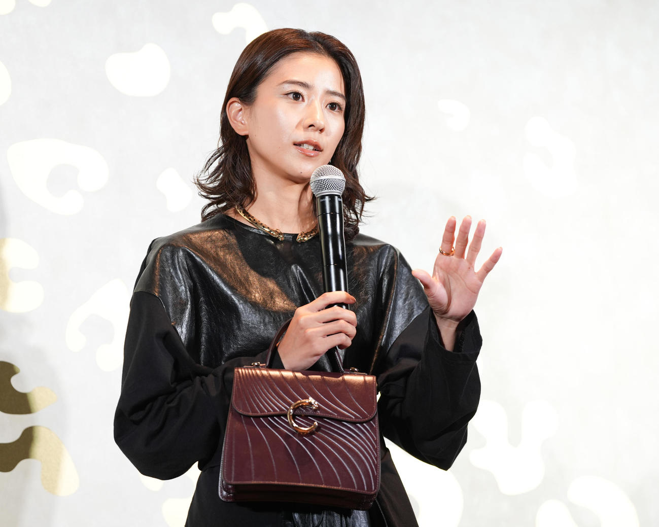 「カルティエ　銀座4丁目ブティック」オープニングイベントに登壇した黒島結菜（撮影・鈴木みどり）