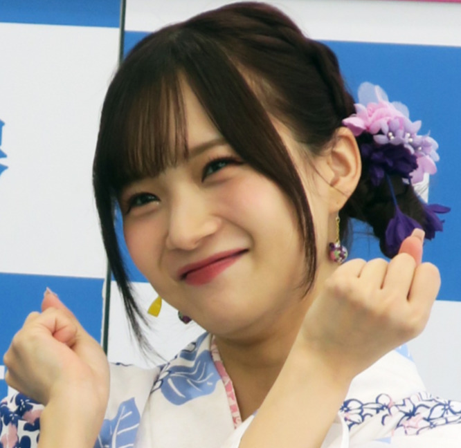 稲場愛香（2023年7月撮影）