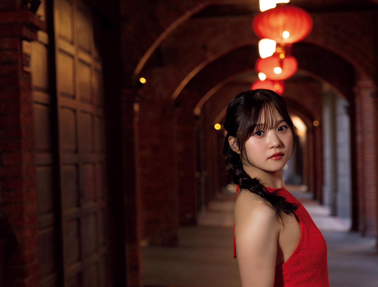 最新写真集（タイトル未定）のイメージカットを公開した稲場愛香
