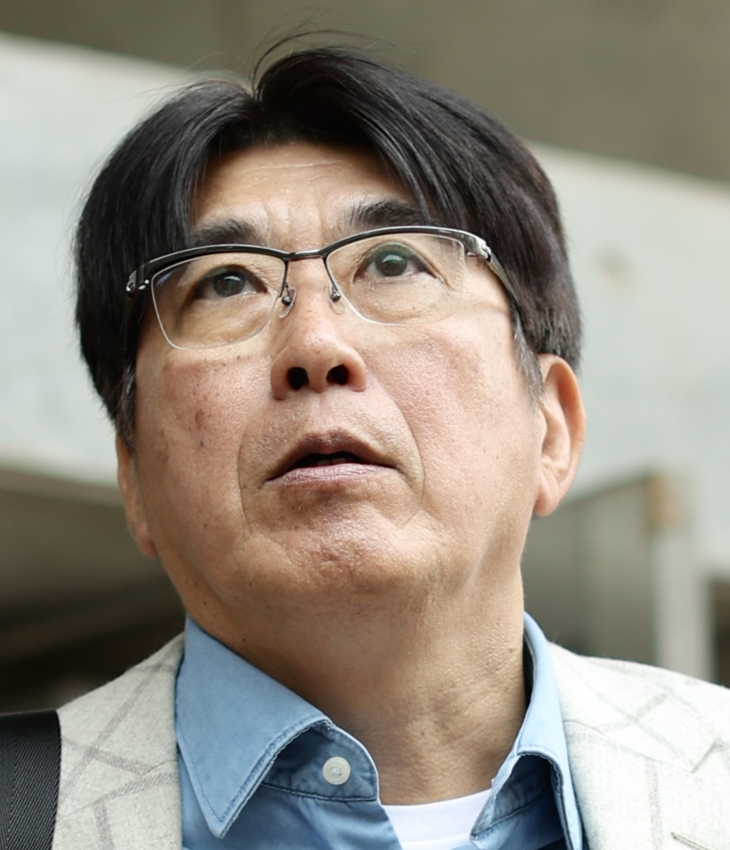 石橋貴明（2025年2月撮影）