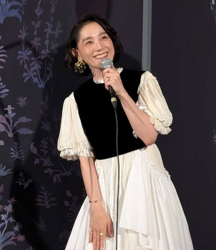 「正倉院　THE SHOW－感じる。いま、ここにある奇跡－」トーク＆フォトセッションに出席した篠原ともえ