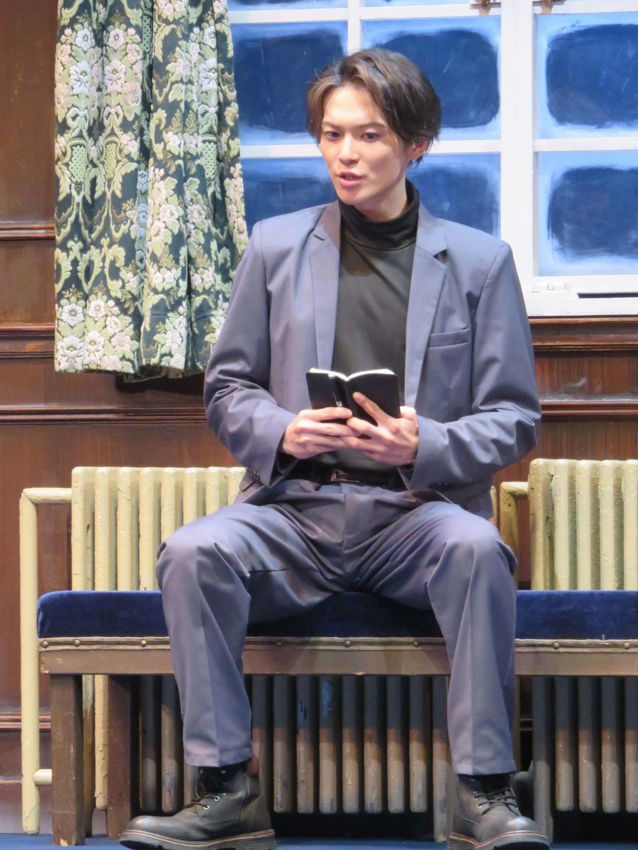 ノサカラボ「THE MOUSETRAP」ゲネプロに臨む金子隼也