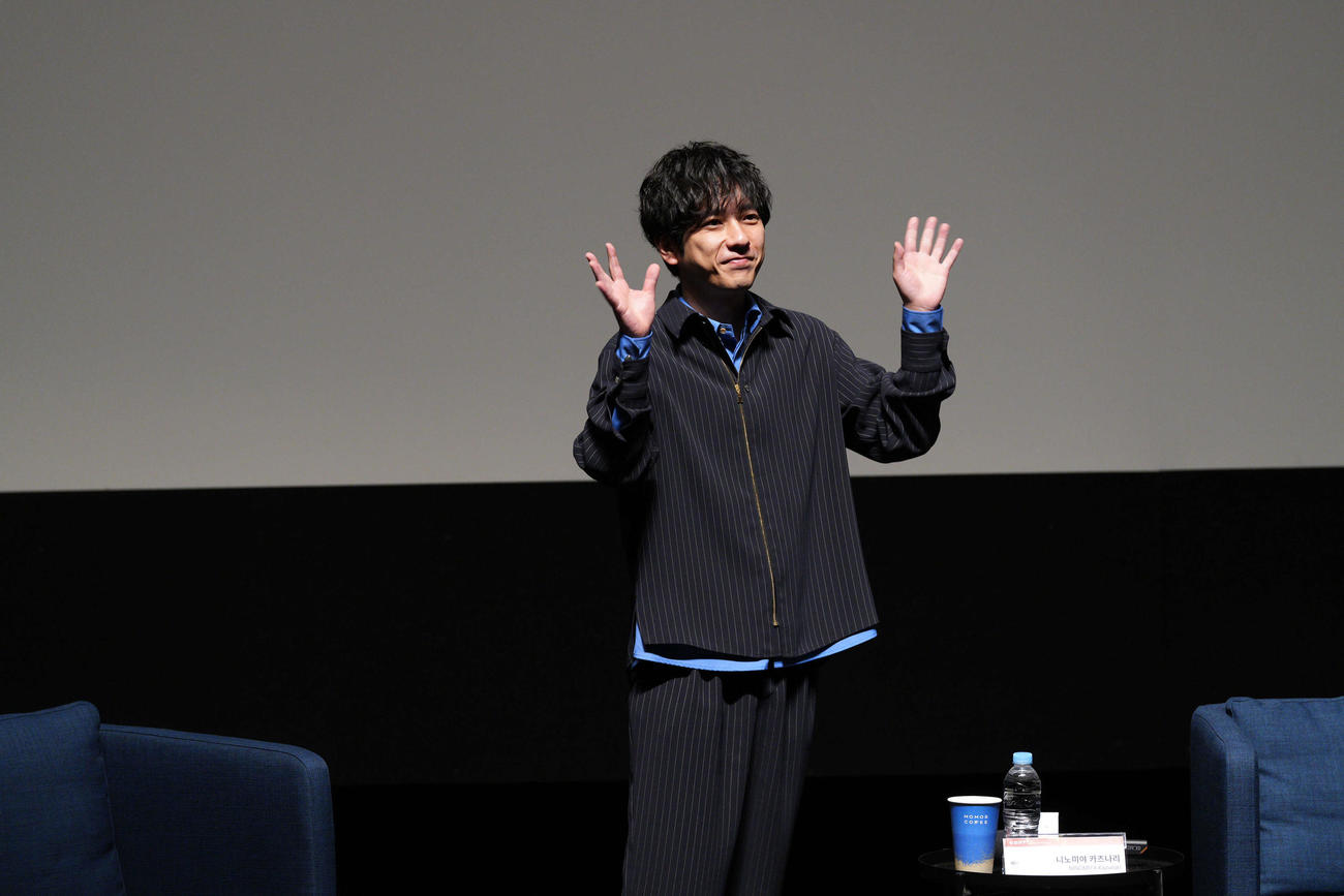 釜山映画祭の人気トークプログラム「Actors’　House」に日本人として初登場した二宮和也