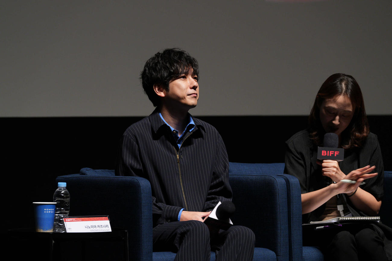 釜山映画祭の人気トークプログラム「Actors’　House」に日本人として初登場した二宮和也