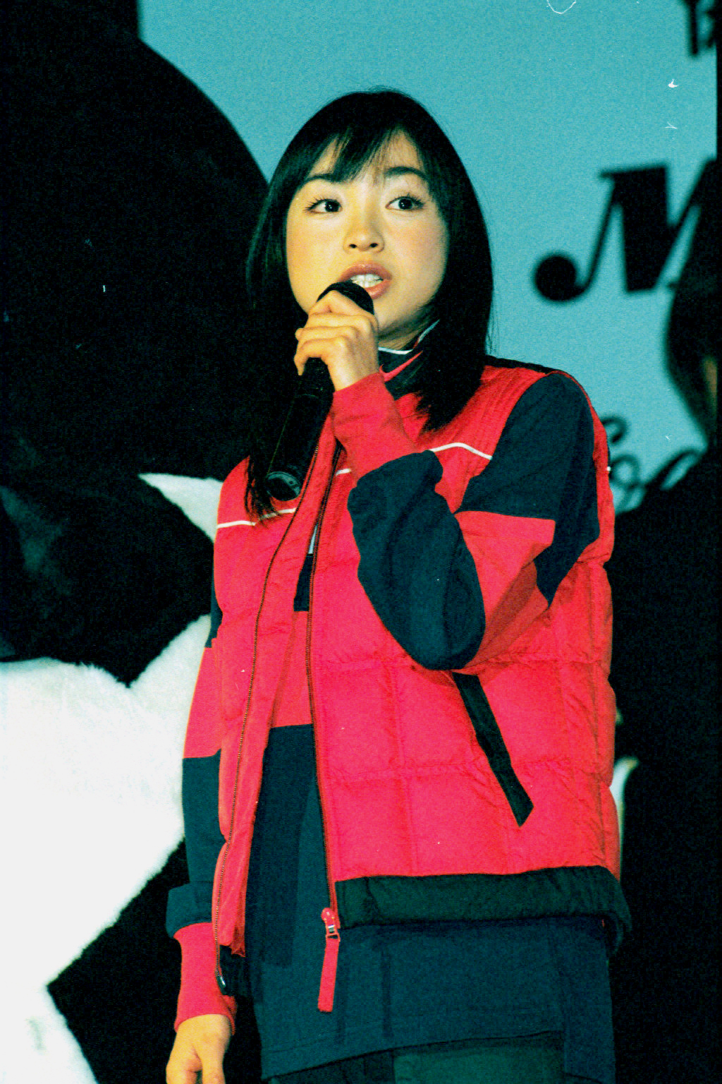 中武佳奈子さん（2000年11月撮影）