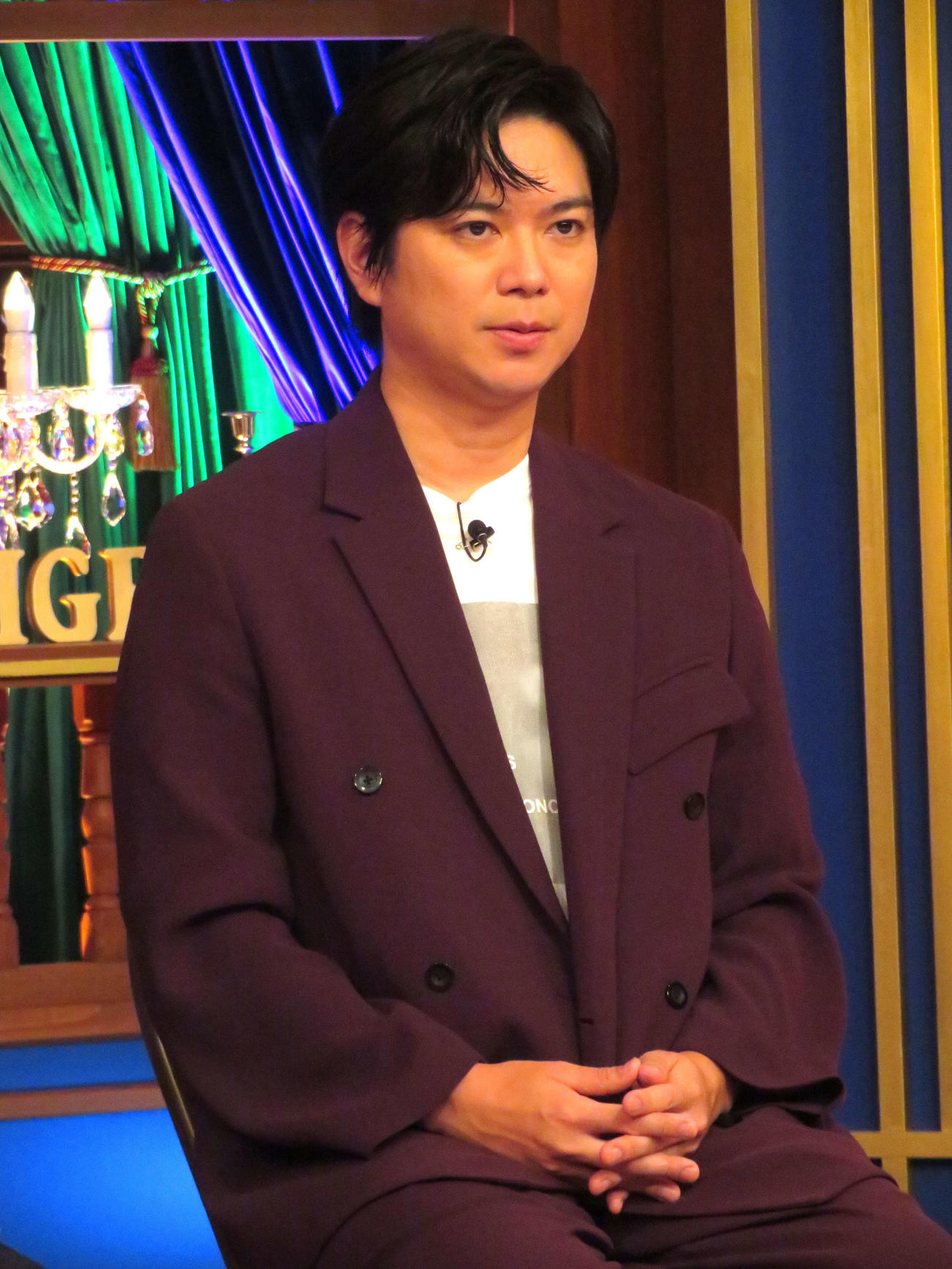 テレビ朝日系「光一＆シゲのSHOWマン！！」囲み取材会に出席した加藤シゲアキ