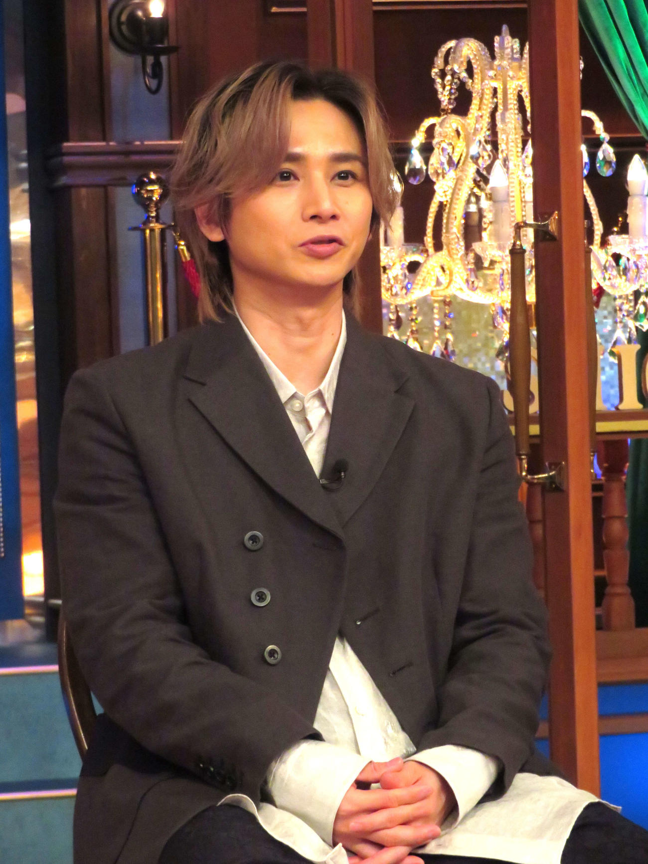 テレビ朝日系「光一＆シゲのSHOWマン！！」囲み取材会に出席した堂本光一