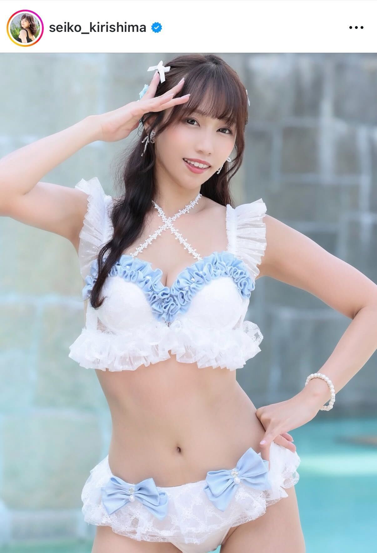 霧島聖子のインスタグラムから