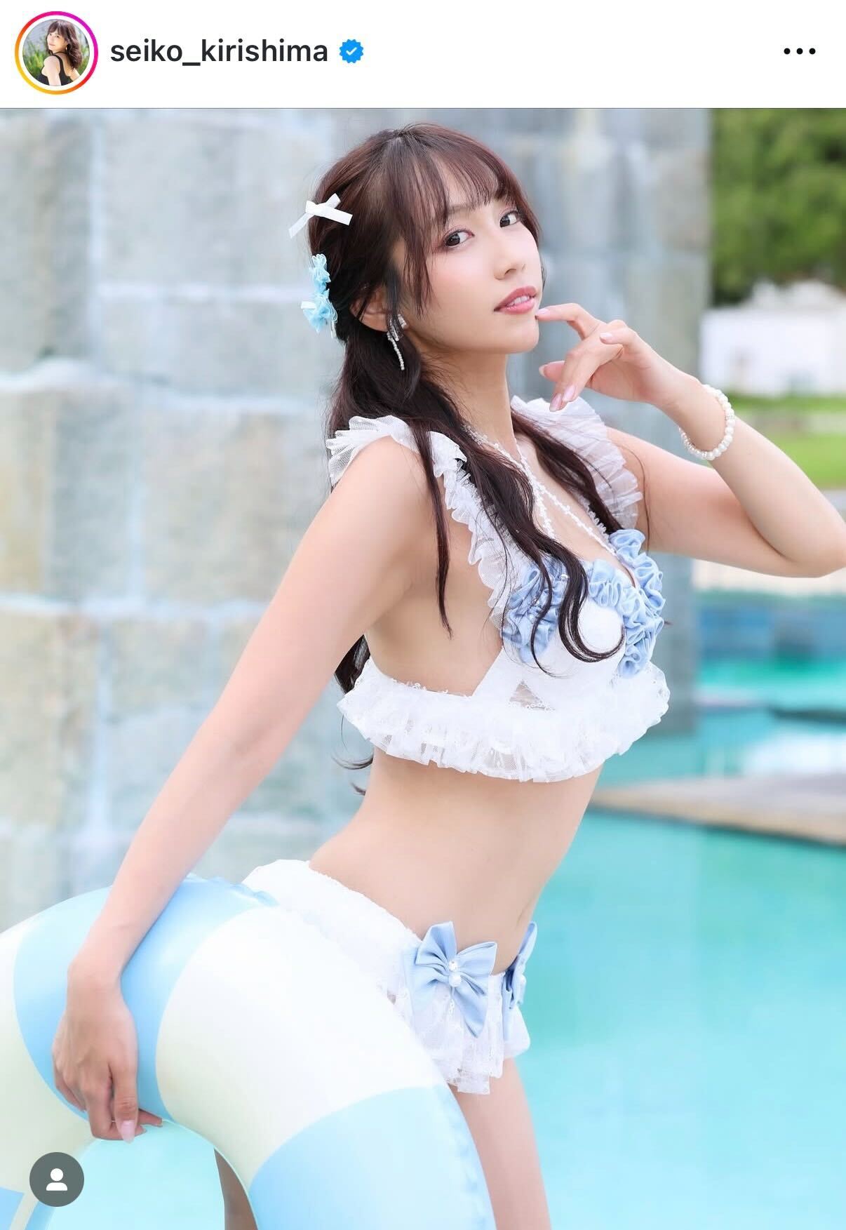 霧島聖子のインスタグラムから