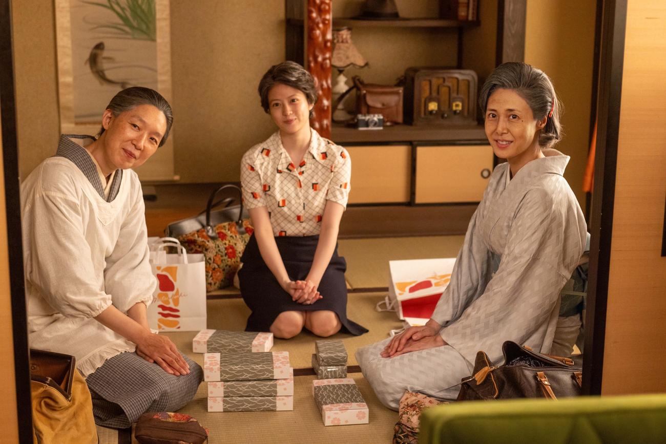 NHK連続テレビ小説「あんぱん」の1場面（C）NHK