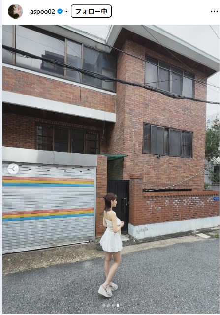 岸明日香のインスタグラムから