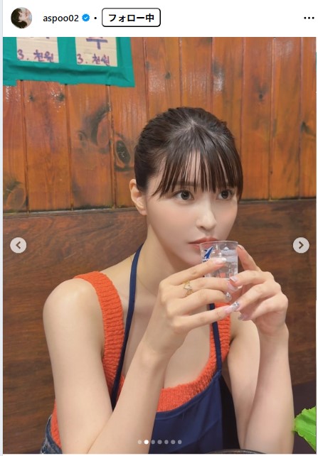 岸明日香のインスタグラムから