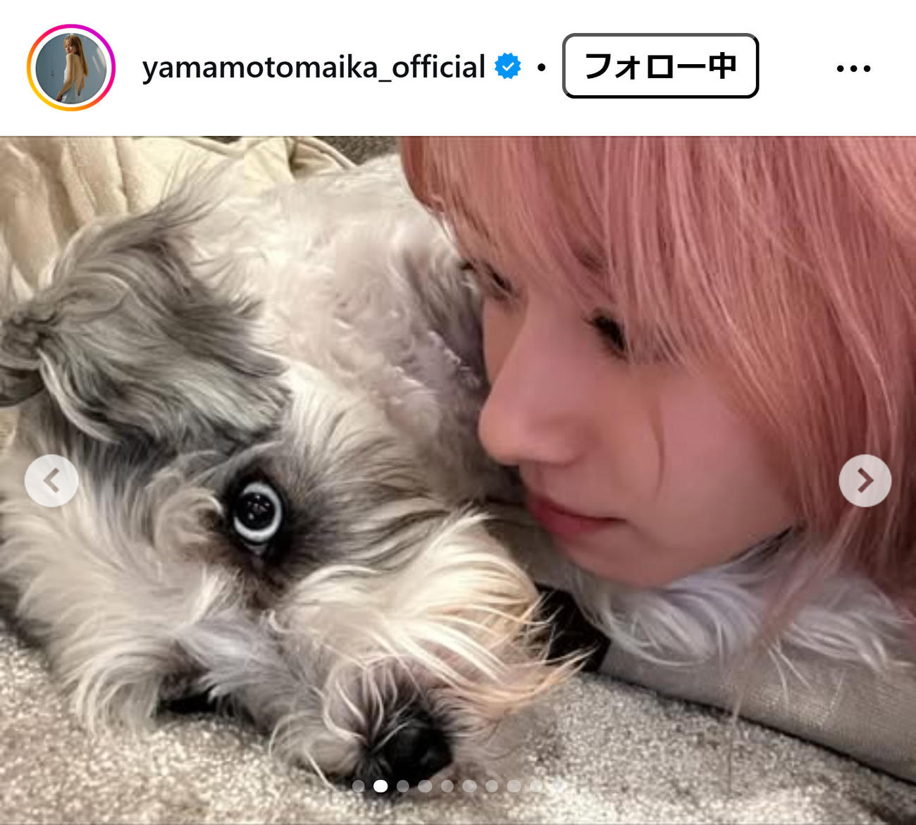 山本舞香のインスタグラムから