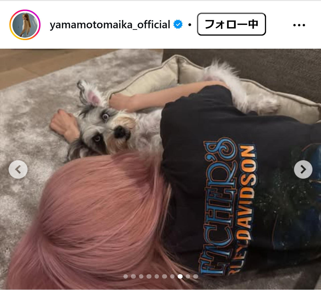 山本舞香のインスタグラムから
