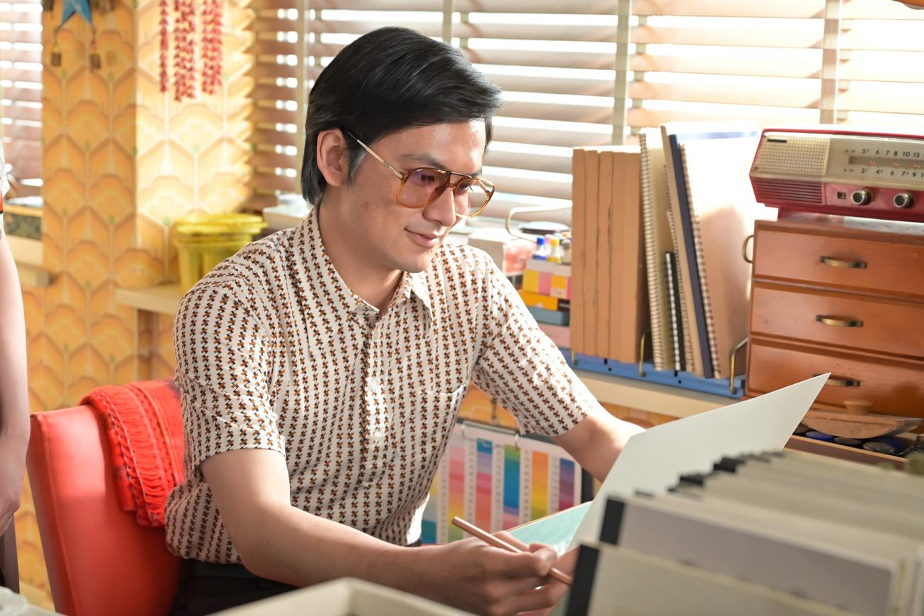 NHK連続テレビ小説「あんぱん」の1場面（C）NHK