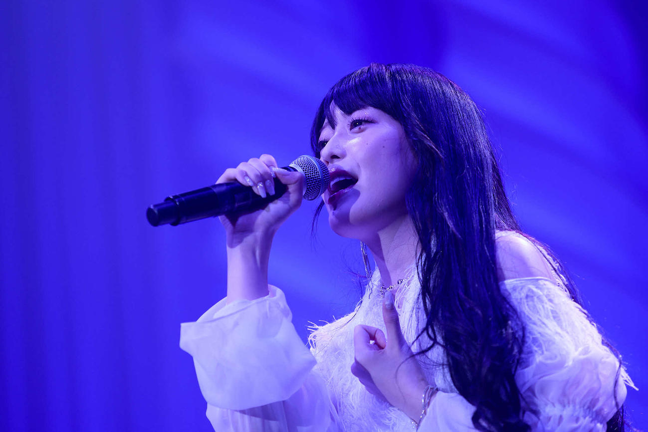 「『ウタヒメドリーム』2周年記念4thライブ～奇跡なんかいらない～」に出演した花耶
