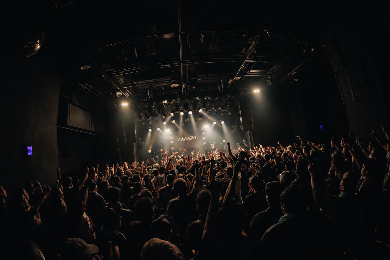 35歳以上の男性限定ライブ「おじ祭り」を開催したTRiDENT　（C）G－STAR.PRO