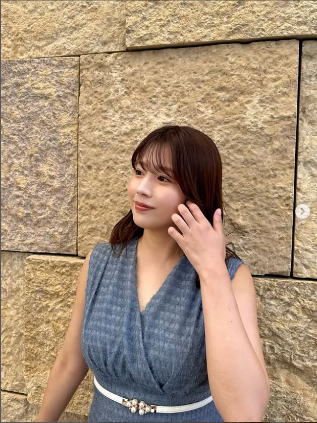 田中萌アナウンサーのインスタグラムから