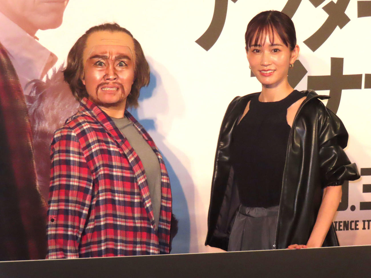 「ワン・バトル・アフター・アナザー」公開前イベントに登壇したキンタロー。（左）と前田敦子