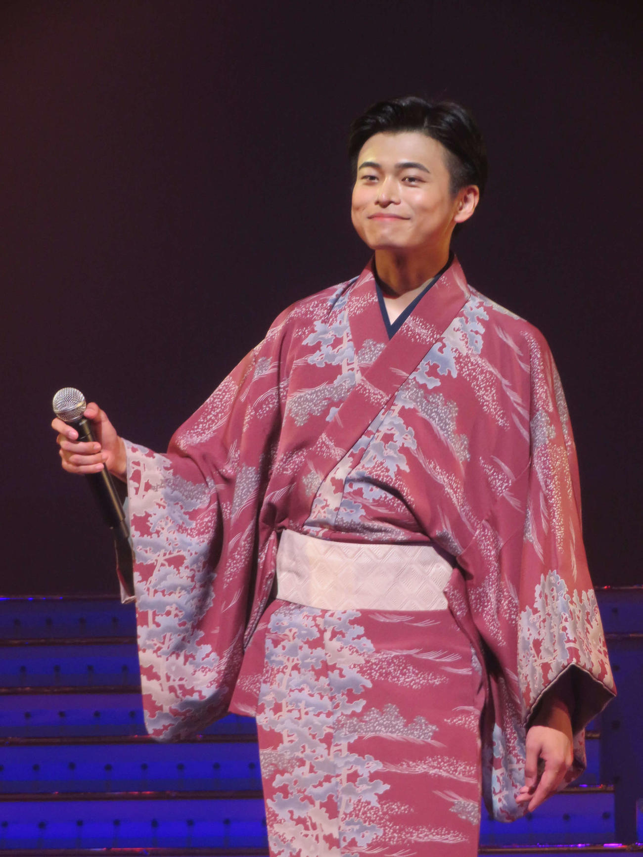 「二見颯一　やまびこコンサート2025」を行った二見颯一（撮影・川田和博）