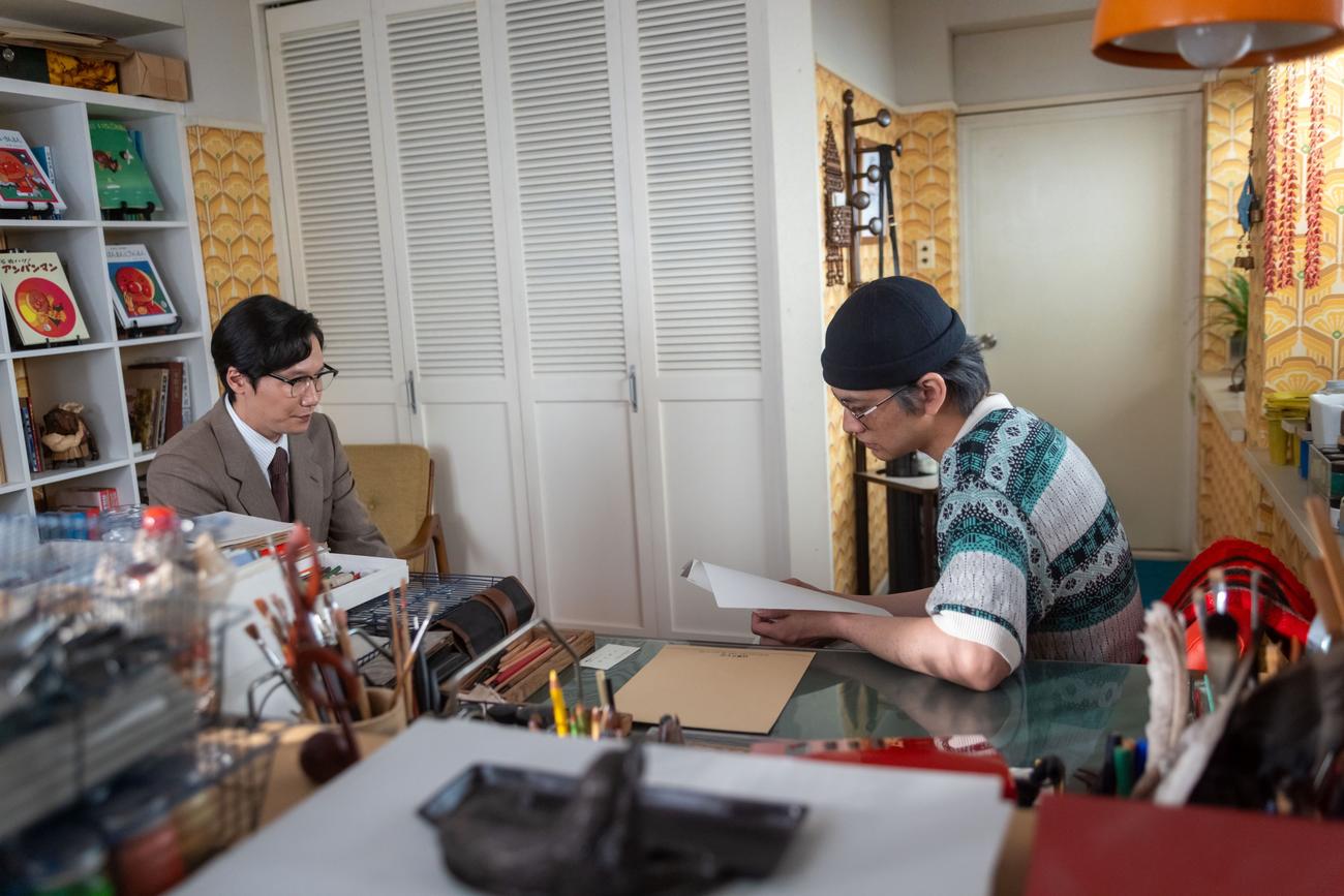 NHK連続テレビ小説「あんぱん」の1場面（C）NHK